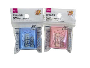 鉛筆削り（韓国スタイルキャラクター、２穴） ダイソー(DAISO)