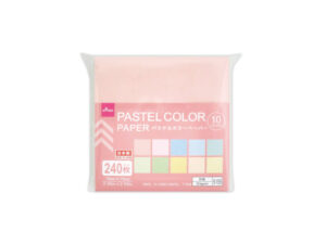 パステルカラーペーパー（１０色） ダイソー(DAISO)