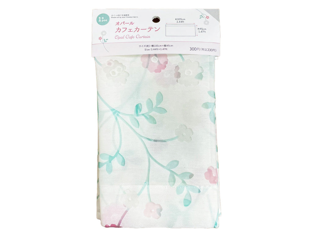 オパールカフェカーテン ＰＫ ダイソー(DAISO)