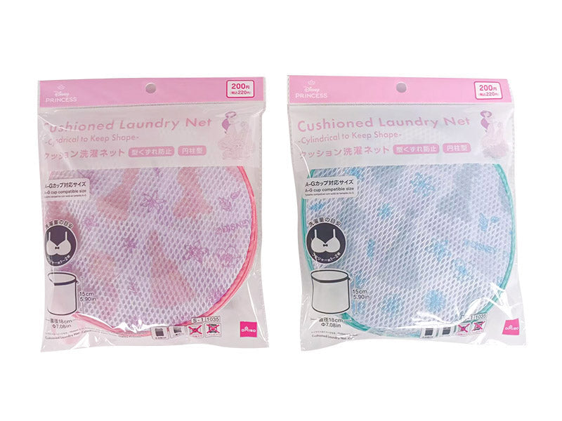 クッション洗濯ネット、型くずれ防止円柱型（ディズニープリンセス） ダイソー(DAISO)