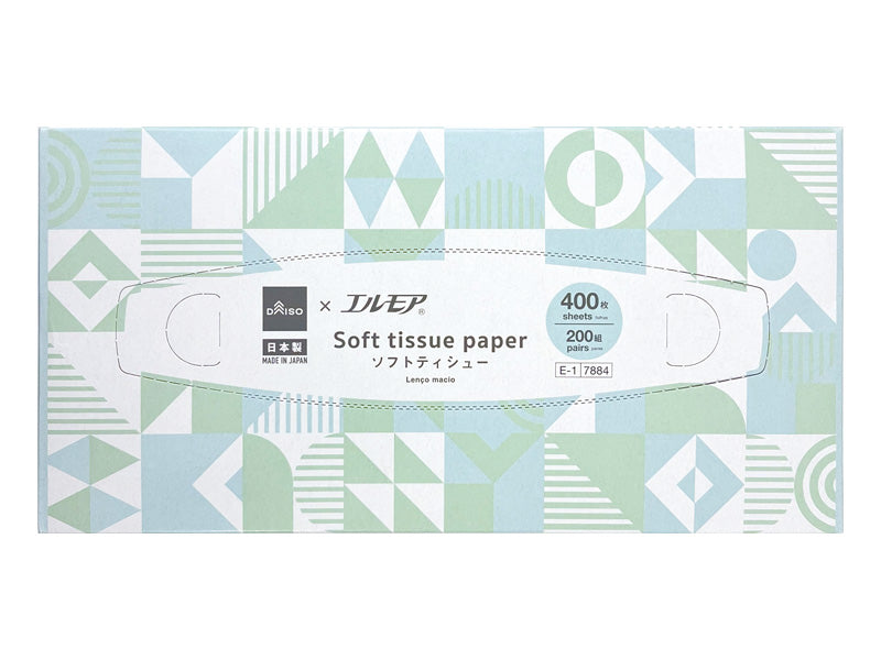エルモア ボックスティシュー（２００組、４００枚） ダイソー(DAISO)