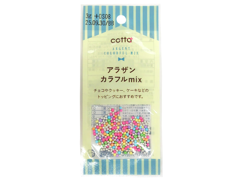ドウシシャ アラザンカラフルｍｉｘ ２．８ｇ ダイソー(DAISO)