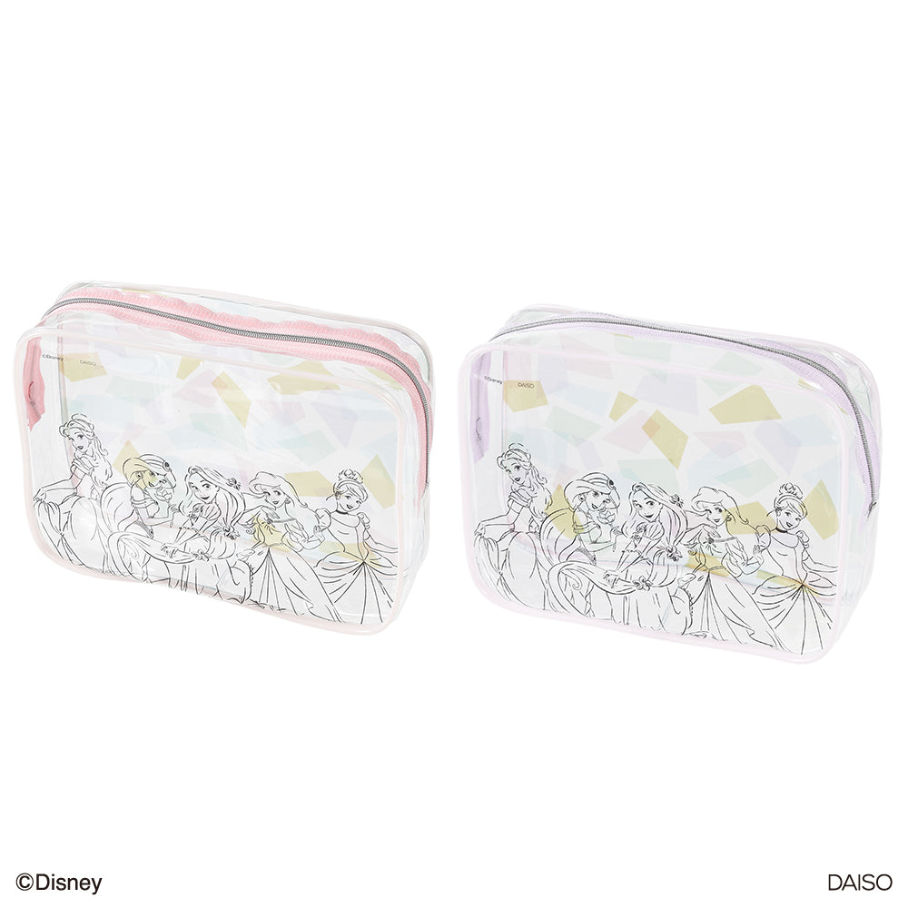 マチ付ポーチ（ディズニープリンセス） ダイソー(DAISO)