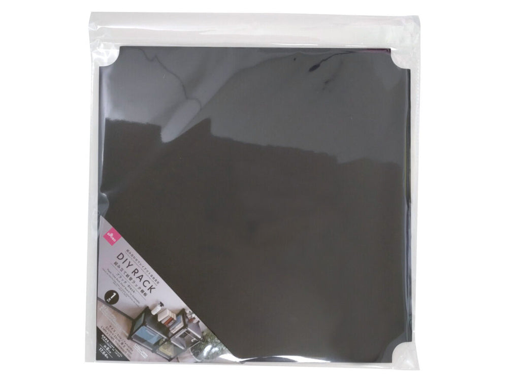 組み立て紙管ラック棚板（ブラック） ダイソー(DAISO)