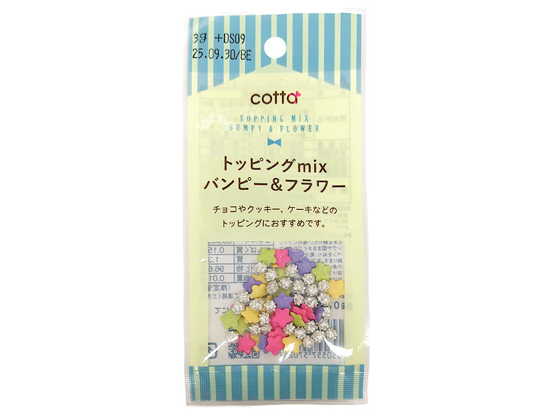 ドウシシャ トッピングｍｉｘ バンピー＆フラワー ２．８ｇ ダイソー(DAISO)