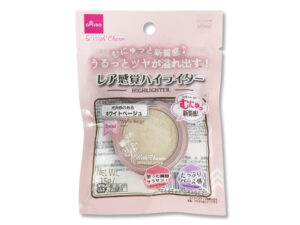 ＆．ＷｉｔｈＣｈａｒｍ レア感覚ハイライター ホワイトベージュ ダイソー(DAISO)