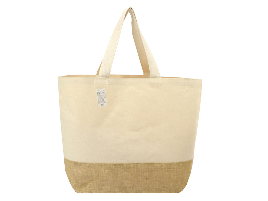 コットンジュートバッグ ダイソー(DAISO)