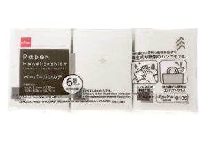 ペーパーハンカチ（３０枚、１０組、６個） ダイソー(DAISO)