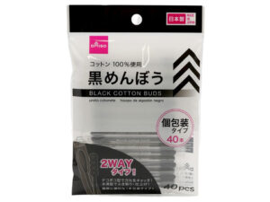 黒めんぼう４０本 １本包装 ダイソー(DAISO)