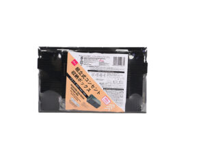 組立式コンセント収納ボックス（ブラック） ダイソー(DAISO)