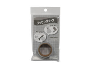 ラッピングテープ（グレーチェック） ダイソー(DAISO)