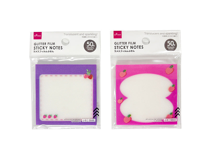 ラメ入フィルムふせん（５０枚、Ａ） ダイソー(DAISO)