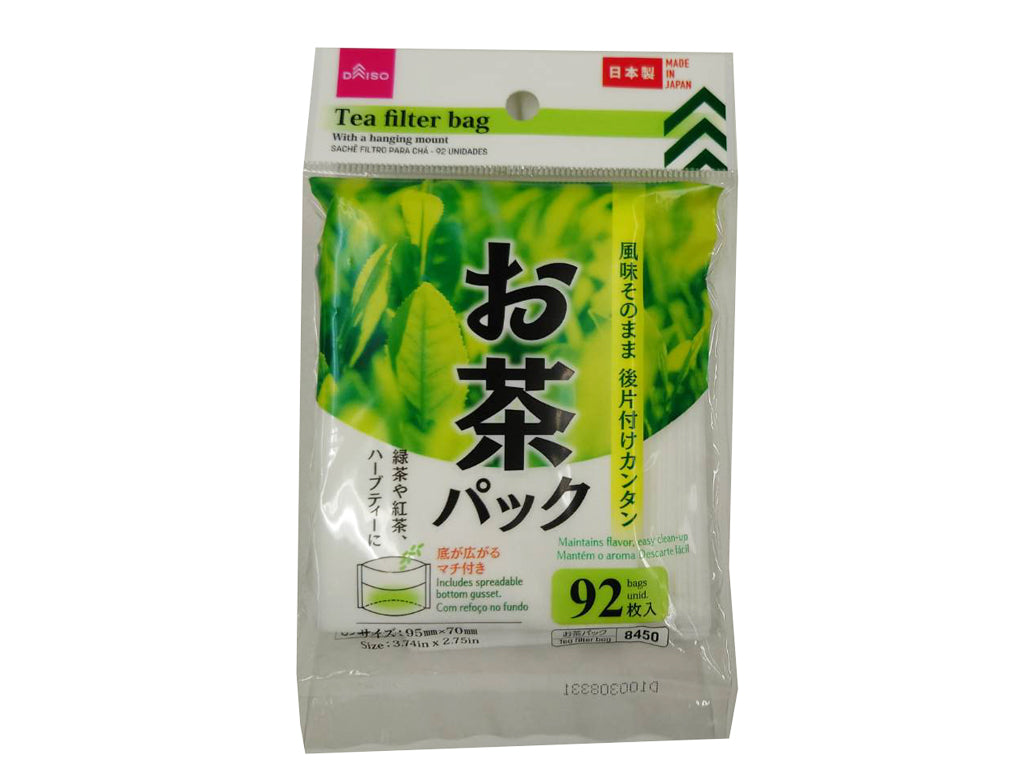 お茶パック（９２枚、吊台紙） ダイソー(DAISO)
