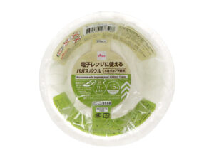 電子レンジに使えるバガスボウル（１５枚） ダイソー(DAISO)