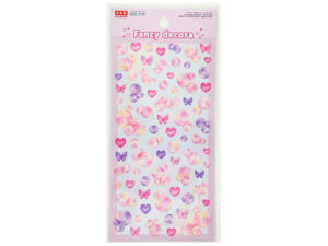 ファンシーデコラシール（ピンクバブル） ダイソー(DAISO)