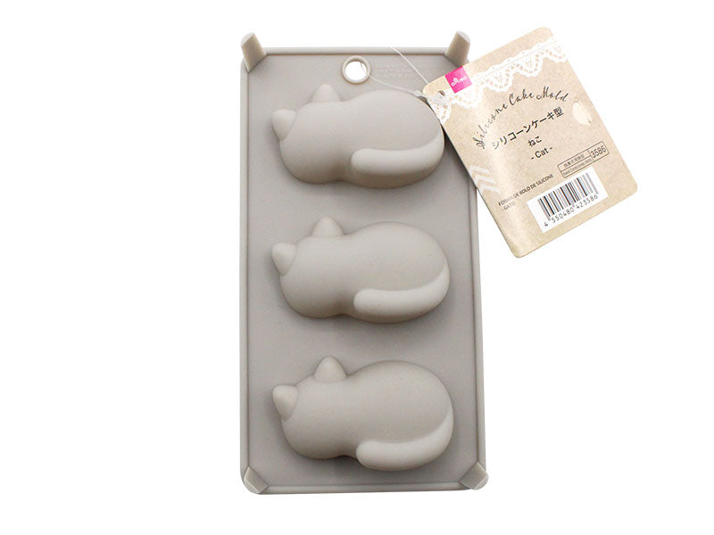 シリコーンケーキ型（ねこ） ダイソー(DAISO)