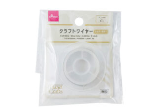 クラフトワイヤー（シルバーカラー） ダイソー(DAISO)