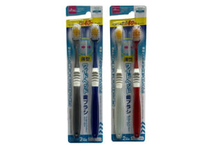 薄型ワイドヘッド歯ブラシ（２本組、ふつう） ダイソー(DAISO)
