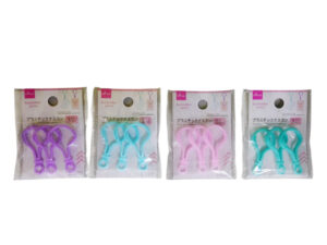 プラスチックナスカンパーツ（パープル、グリーン、ブルー、ピンク、３個） ダイソー(DAISO)