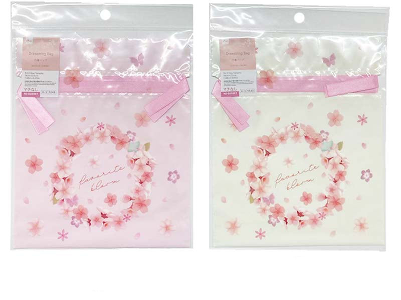 巾着バッグ（さくら） ダイソー(DAISO)