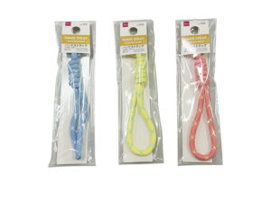 ハンドストラップ（イエロー、ブルー、オレンジ） ダイソー(DAISO)