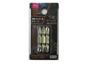 電動ドライバー用ビット（＃２、３本） ダイソー(DAISO)