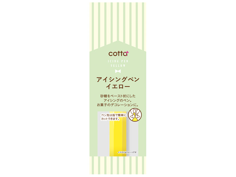 ドウシシャ アイシングペン イエロー １２ｇ ダイソー(DAISO)