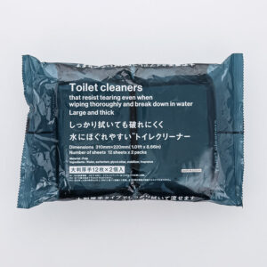 流せるトイレクリーナー（除菌、大判、厚手、１２枚、２個） ダイソー(DAISO)