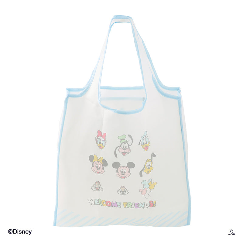 マルシェエコバッグ、レトロ、Ａ（ミッキー＆フレンズ）１ ダイソー(DAISO)