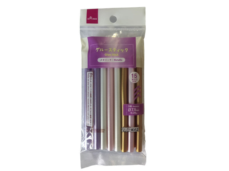 グルースティック（メタリック、１５本） ダイソー(DAISO)