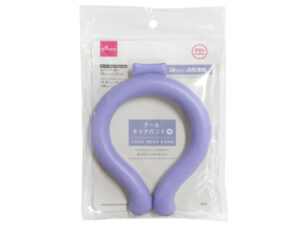 クールネックバンド（バイカラー、ラベンダー／グレー、Ｍ） ダイソー(DAISO)