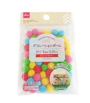 デコレーションボール（ビビッドカラー） ダイソー(DAISO)
