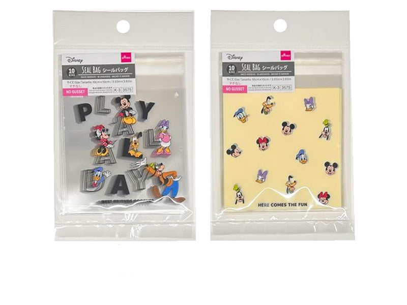 シールバッグ、１０枚（ミッキー＆フレンズ） ダイソー(DAISO)