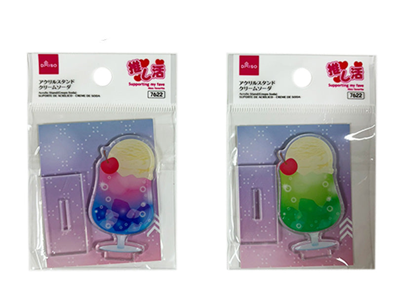 アクリルスタンド（クリームソーダ） ダイソー(DAISO)