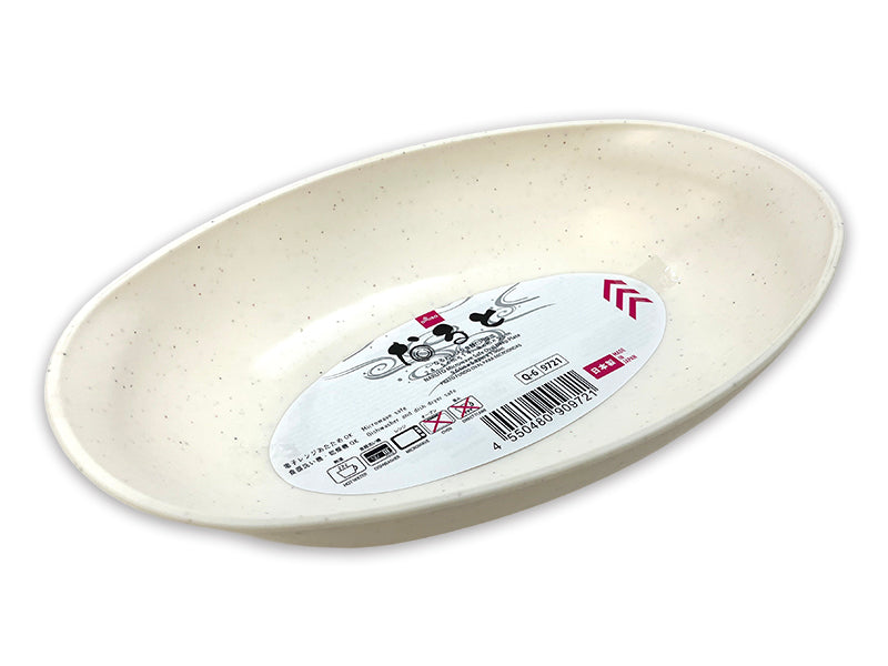 なるとレンジ食器だ円深皿 ダイソー(DAISO)