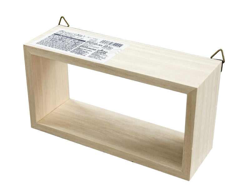 木製ウォールインテリア（長方形、Ａ） ダイソー(DAISO)