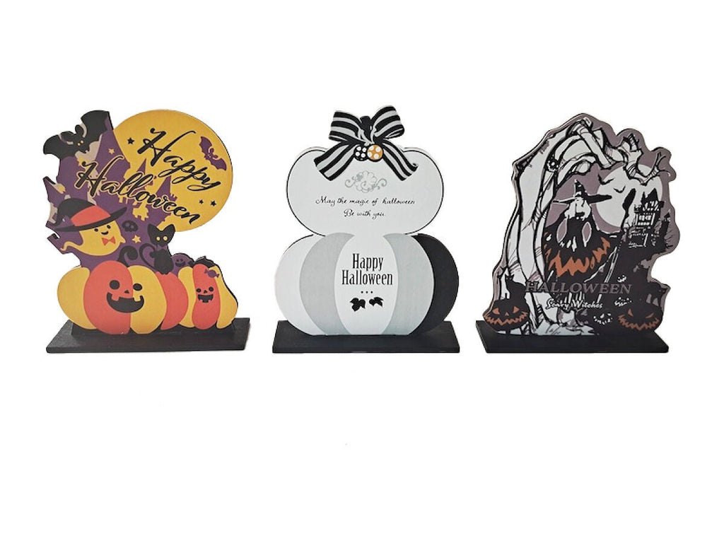 ハロウィンウッド置物 ダイソー(DAISO)