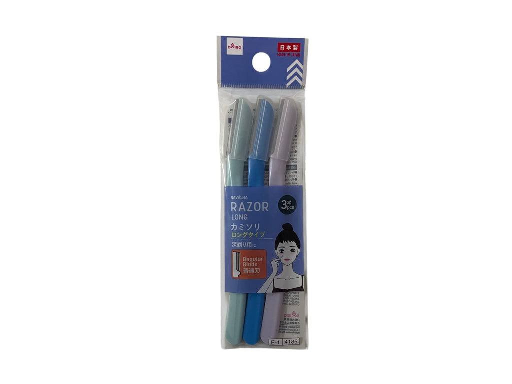 カミソリ（普通刃、３本） ダイソー(DAISO)