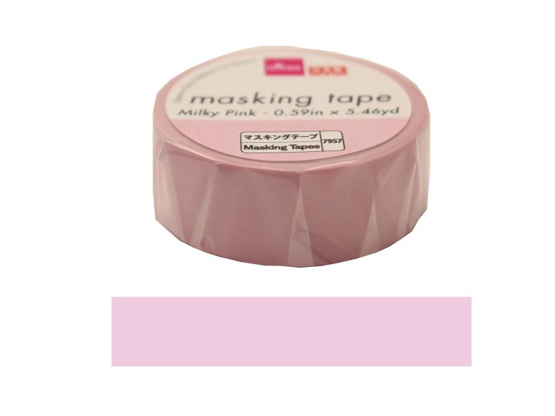 マスキングテープ（ミルキーピンク） ダイソー(DAISO)