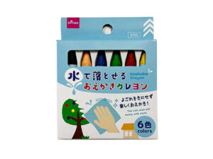 水で落とせるおえかきクレヨン（６色） ダイソー(DAISO)