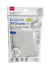 はるピタッ便座シート（メッシュ生地、グレー） ダイソー(DAISO)