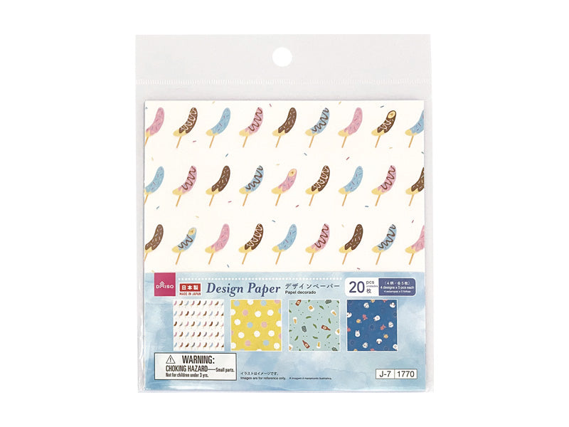 デザインペーパー（夏柄、縁日） ダイソー(DAISO)