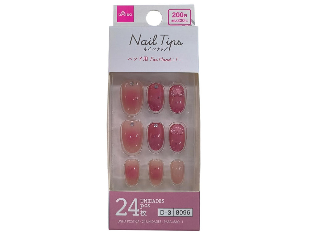 ネイルチップ（２４枚、ハンド用、Ｉ） ダイソー(DAISO)