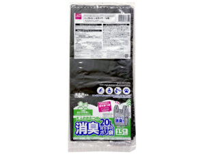 消臭持ち手付ポリ袋（大人のおむつ用、１５枚） ダイソー(DAISO)