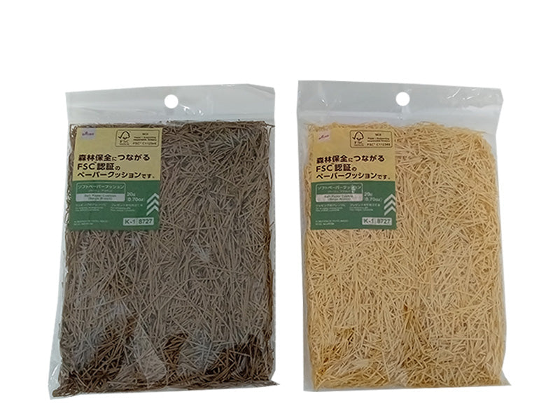ソフトペーパークッション（ベージュ、ブラウン） ダイソー(DAISO)