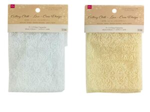 はぎれ（レース、クロスデザイン） ダイソー(DAISO)