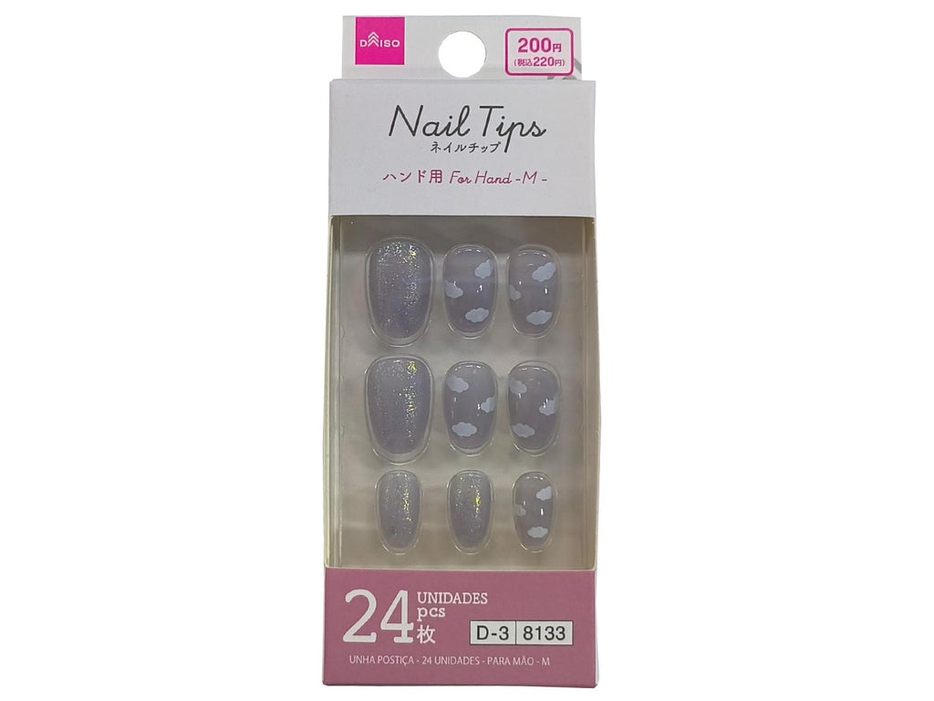 ネイルチップ（２４枚、ハンド用、Ｍ） ダイソー(DAISO)