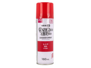 ラッカースプレー（レッド） ダイソー(DAISO)