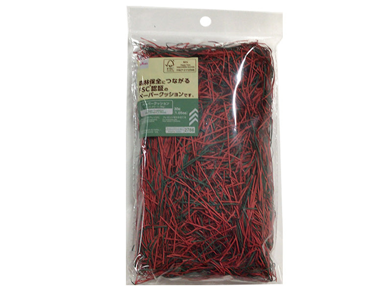 ペーパークッション（レッド、グリーン） ダイソー(DAISO)