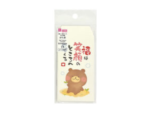 ぽち袋（福は笑顔のところへやってくる） ダイソー(DAISO)